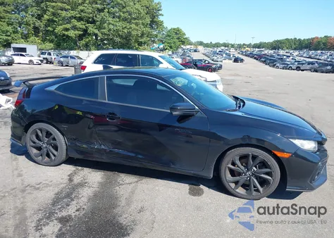 2018 Honda Civic Si из США, поврежденный, VIN 2HGFC3A51JH755069